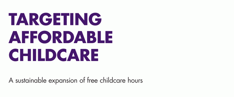 Targeting Affordable Childcare