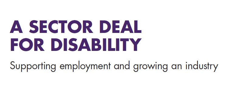 A sector deal for disability