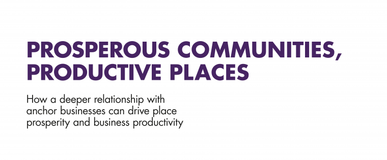 Prosperous Communities, Productive Places